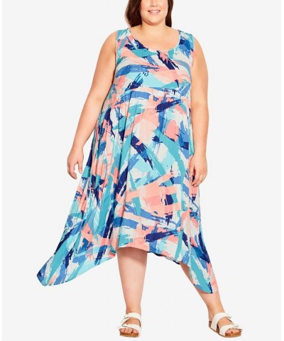 Plus Size Kylee Crush Dress Brushstroke $24.18 Dresses