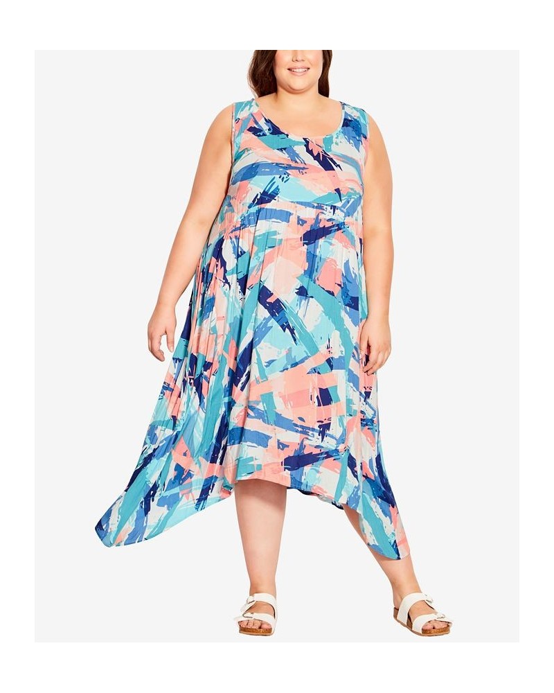 Plus Size Kylee Crush Dress Brushstroke $24.18 Dresses