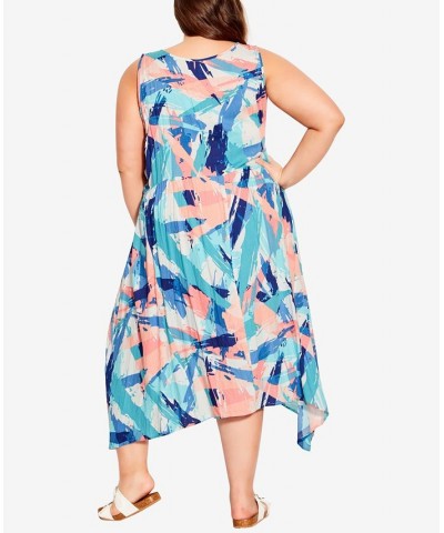 Plus Size Kylee Crush Dress Brushstroke $24.18 Dresses