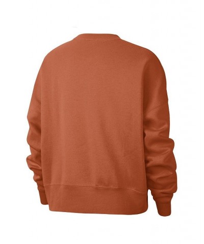 Women's Texas Orange Texas Longhorns Vault Every Day Fleece Pullover Sweatshirt Texas Orange $38.87 Sweatshirts