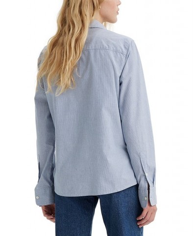 Women's Hemming Cotton Patch-Pocket Shirt Seraphina $30.10 Tops