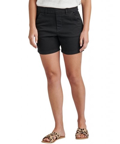 Women's Maddie Mid Rise Pull-On Shorts Black $27.26 Shorts