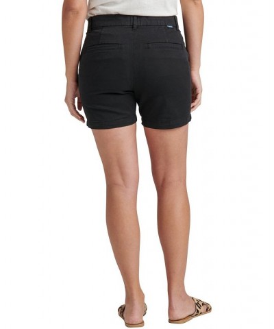 Women's Maddie Mid Rise Pull-On Shorts Black $27.26 Shorts