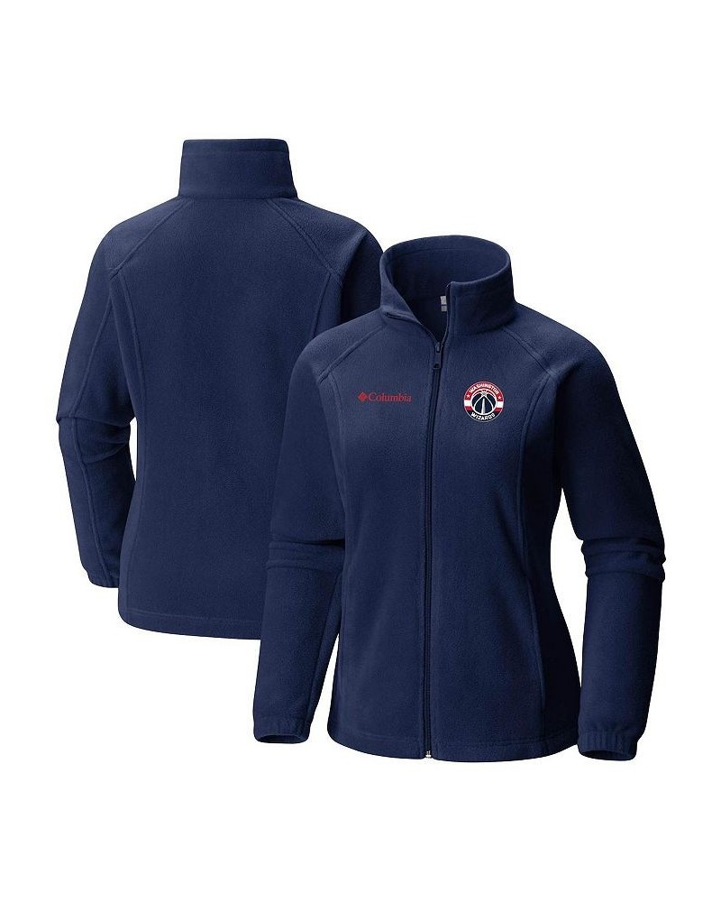 Women's Navy Washington Wizards Benton Springs Full-Zip Jacket Navy $45.89 Jackets