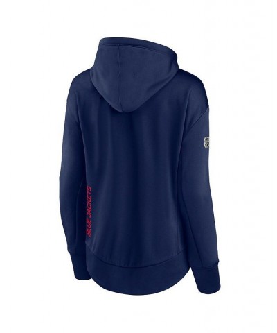 Women's Branded Navy Columbus Blue Jackets Authentic Pro Rink Full-zip Hoodie Navy $50.00 Sweatshirts