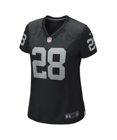 Women's Las Vegas Raiders Game Jersey Black $56.00 Tops