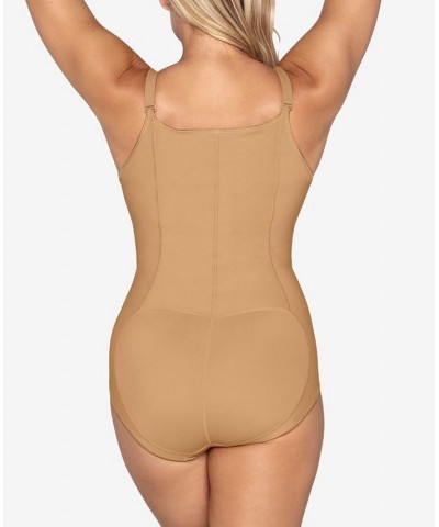 Women's Diagonal Hook and Eye Classic Bottom Firm Body Shaper Tan/Beige $47.25 Shapewear