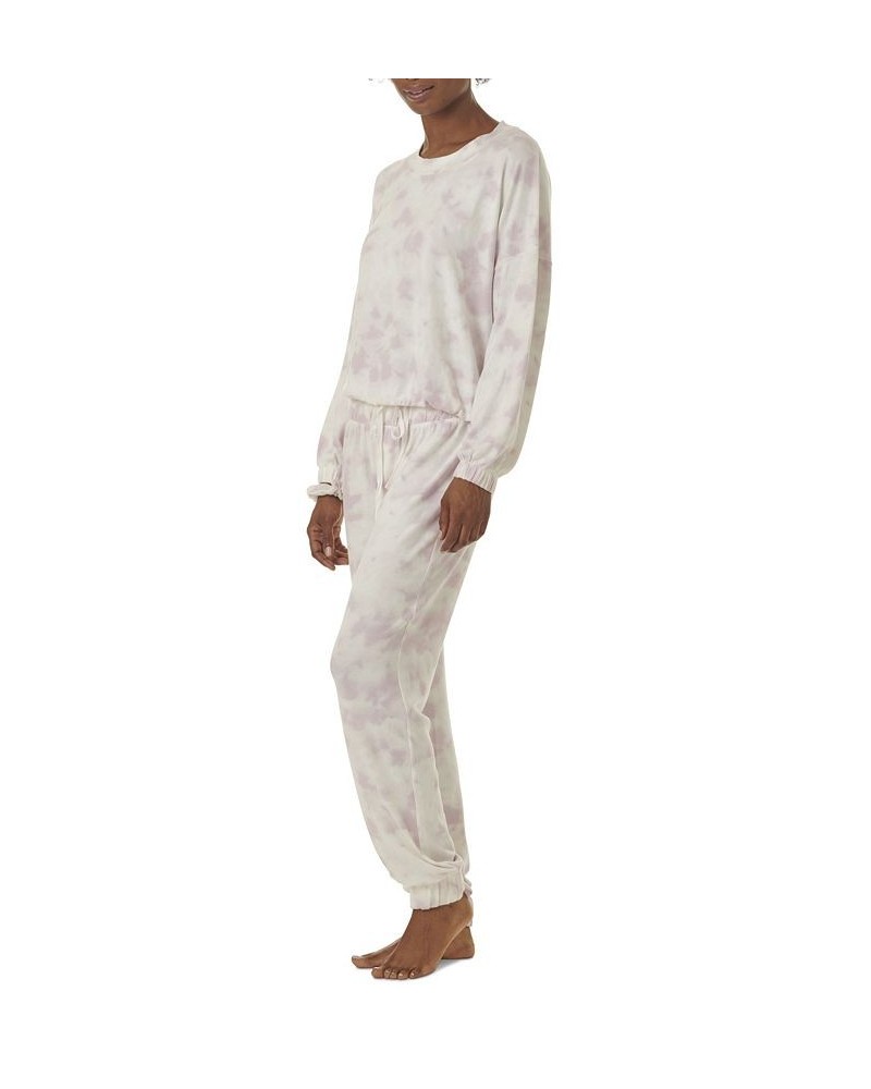 Women's Nora Long Sleeve Pajama Set Pink $33.63 Sleepwear