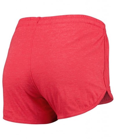 Women's Heather Scarlet Ohio State Buckeyes Simone Core Shorts Scarlet $21.07 Shorts