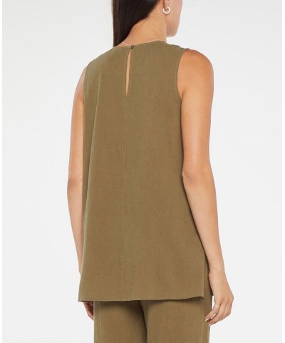 Women's Sleeveless Tunic Top Moss $33.97 Tops