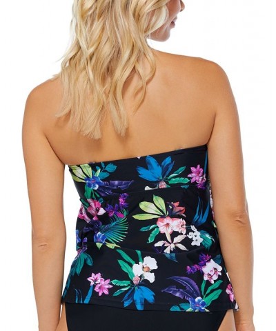 Tiered Floral-Print Convertible Tankini North Shore Multi $27.99 Swimsuits