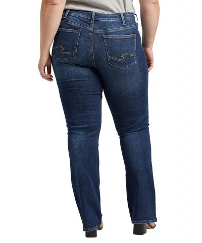 Plus Size Suki Slim Boot-Cut Jeans Indigo $27.18 Jeans