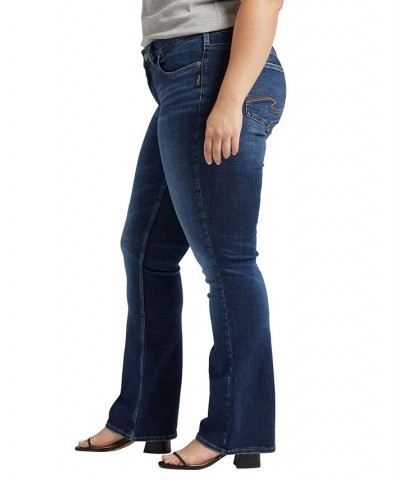 Plus Size Suki Slim Boot-Cut Jeans Indigo $27.18 Jeans