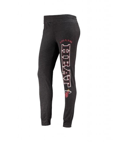 Women's Black Miami Heat Hoodie & Pants Sleep Set Black $46.74 Pajama