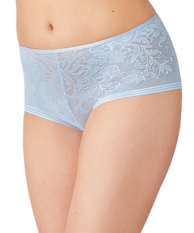 Women's Net Effect Boyshorts 845340 Chambray Blue $11.71 Panty