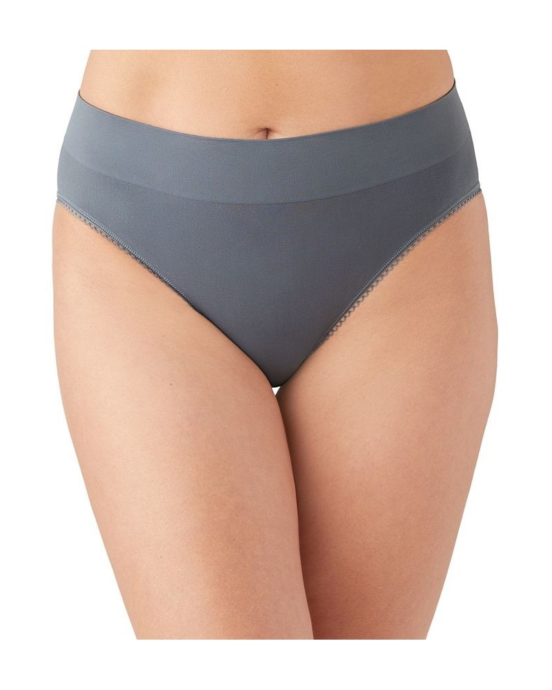 Women's Feeling Flexible Hi-Cut Brief 871332 Folkstone Gray $11.70 Panty