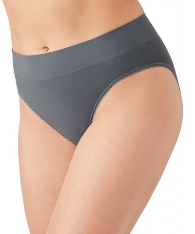 Women's Feeling Flexible Hi-Cut Brief 871332 Folkstone Gray $11.70 Panty