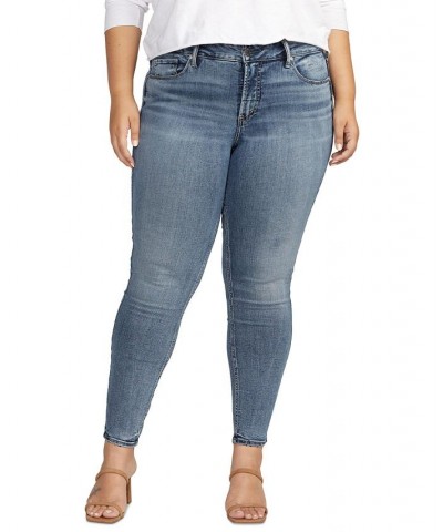 Plus Size Suki Mid-Rise Skinny Jeans Indigo $32.66 Jeans