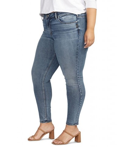 Plus Size Suki Mid-Rise Skinny Jeans Indigo $32.66 Jeans