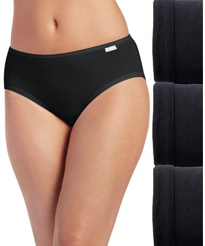 Elance Hipster Underwear 3 Pack 1482 1488 also available in Plus sizes Black $9.60 Panty