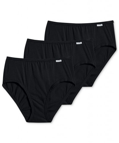 Elance Hipster Underwear 3 Pack 1482 1488 also available in Plus sizes Black $9.60 Panty