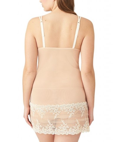 Embrace Lace Sheer Chemise Lingerie Nightgown 814191 Naturally Nude/ Ivory $31.20 Lingerie