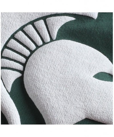 Women's Green Michigan State Spartans Oversized T-shirt Green $34.30 Tops