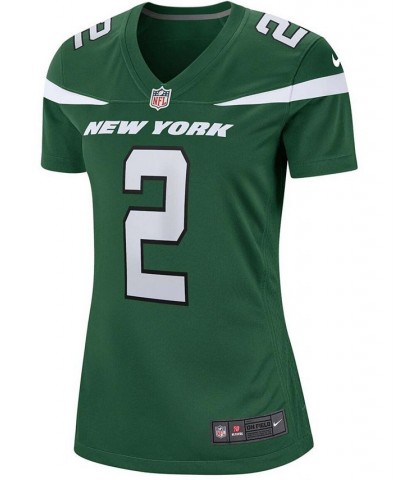 Women's Zach Wilson Gotham Green New York Jets 2021 NFL Draft First Round Pick Game Jersey Spt Grn/jt $49.22 Jersey