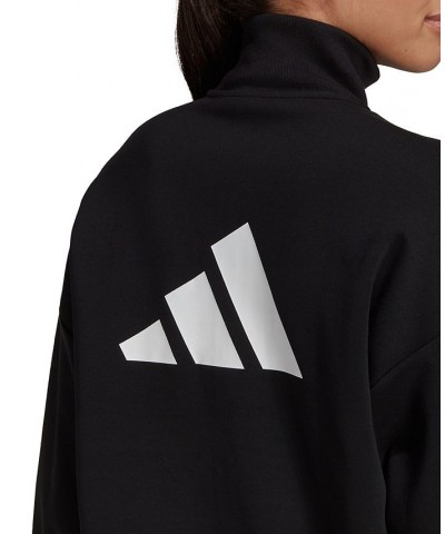 Women's Future Icons Quarter-Zip Sweatshirt Black $28.70 Sweatshirts