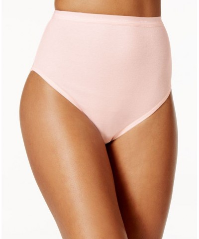 Full Cut Fit Hi Cut Brief Underwear DFFF62 Pink $8.75 Panty