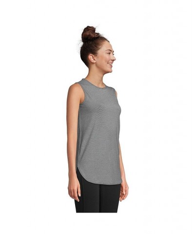 Women's Moisture Wicking UPF Sun Crewneck Tunic Tank Top Multi $25.82 Tops