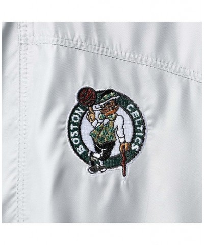 Women's Gray Boston Celtics Flashback Full-Zip Jacket Gray $40.80 Jackets