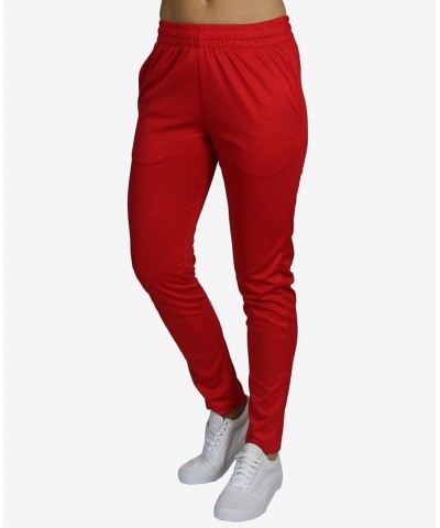 Women's Moisture Wicking Fashion Performance Pants Red $18.02 Pants