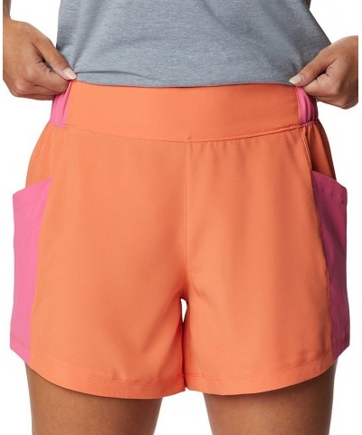 Women's Hike™ Colorblocked Shorts Orange $38.50 Shorts