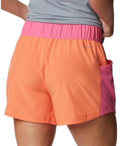 Women's Hike™ Colorblocked Shorts Orange $38.50 Shorts