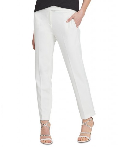 Essential Slim Leg Ankle Pants Ivory/Cream $41.83 Pants