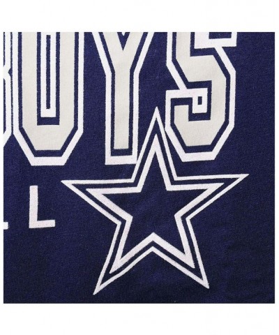 Women's Navy Dallas Cowboys Glitter T-shirt Navy $23.51 Tops