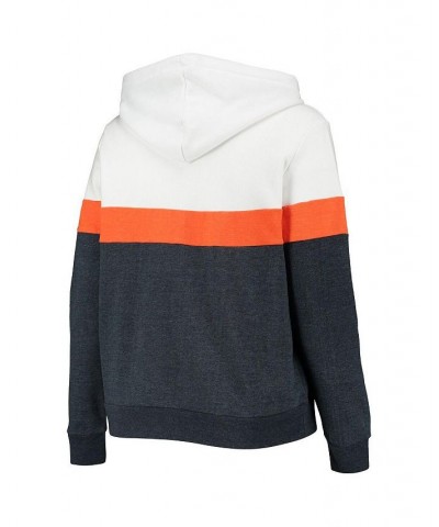 Women's Heathered Navy Detroit Tigers Plus Size Color Block Full-Zip Hoodie Heathered Navy $37.44 Sweatshirts