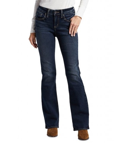 Women's Suki Mid-Rise Bootcut Jeans Indigo $50.96 Jeans