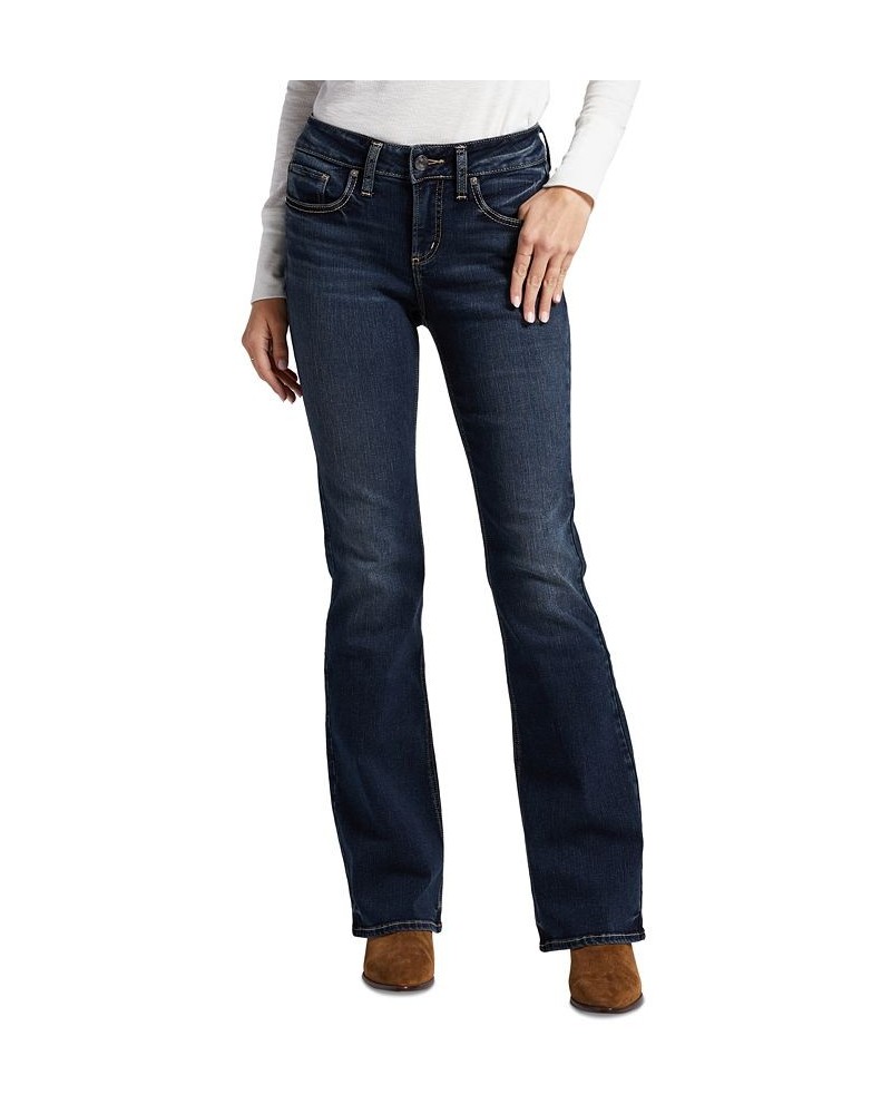 Women's Suki Mid-Rise Bootcut Jeans Indigo $50.96 Jeans