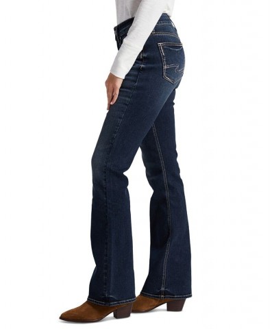 Women's Suki Mid-Rise Bootcut Jeans Indigo $50.96 Jeans