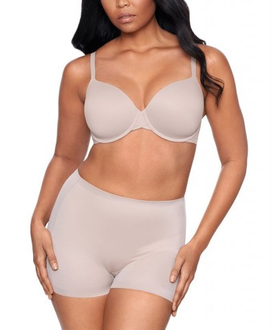 Women's Light Shaping Waistline Boyshorts 2536 Brown $18.50 Shapewear