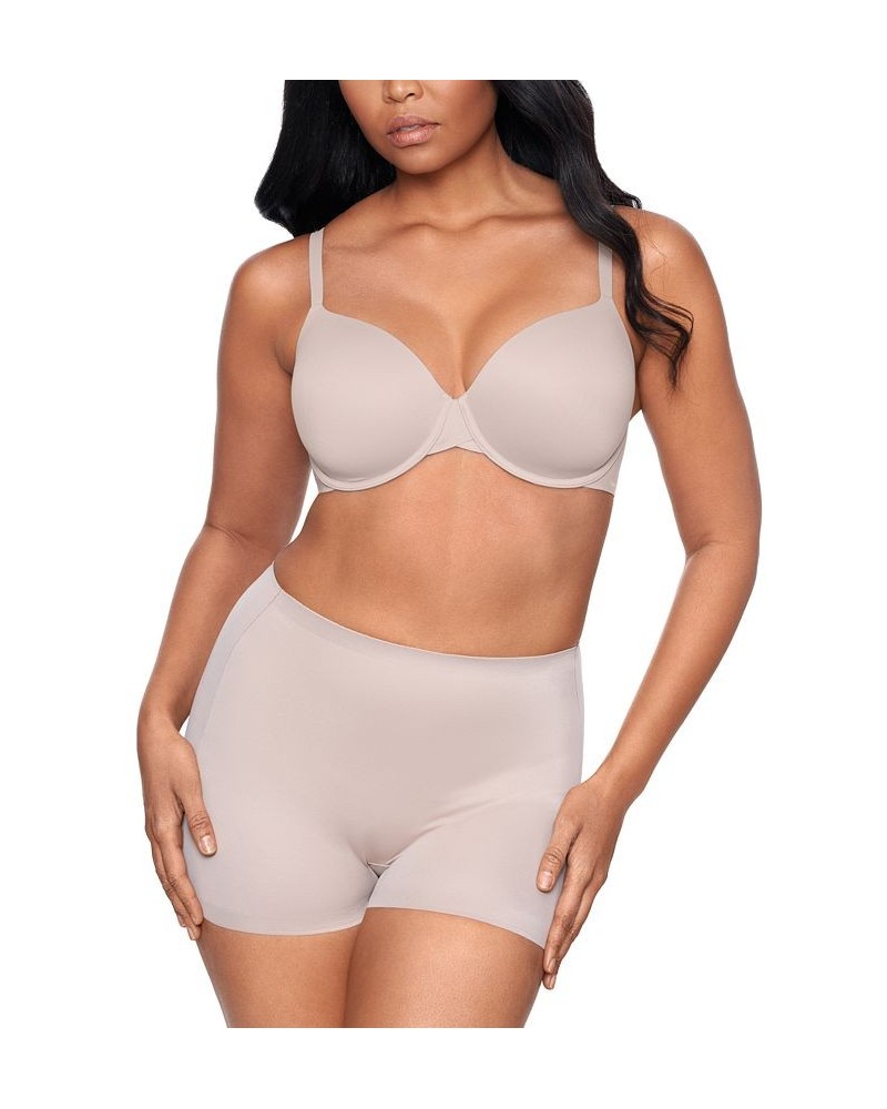 Women's Light Shaping Waistline Boyshorts 2536 Brown $18.50 Shapewear