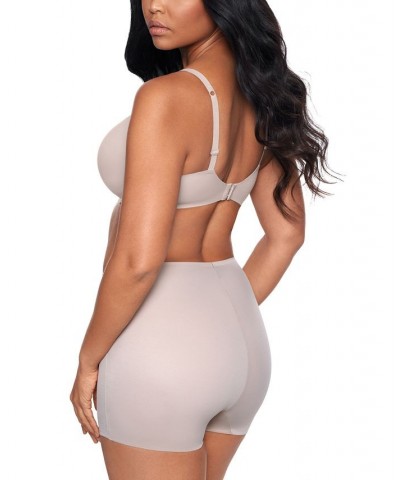 Women's Light Shaping Waistline Boyshorts 2536 Brown $18.50 Shapewear