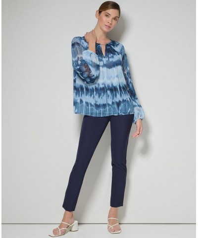 Printed Chiffon Blouse & Skinny Pant Dusk/Black $24.84 Pants