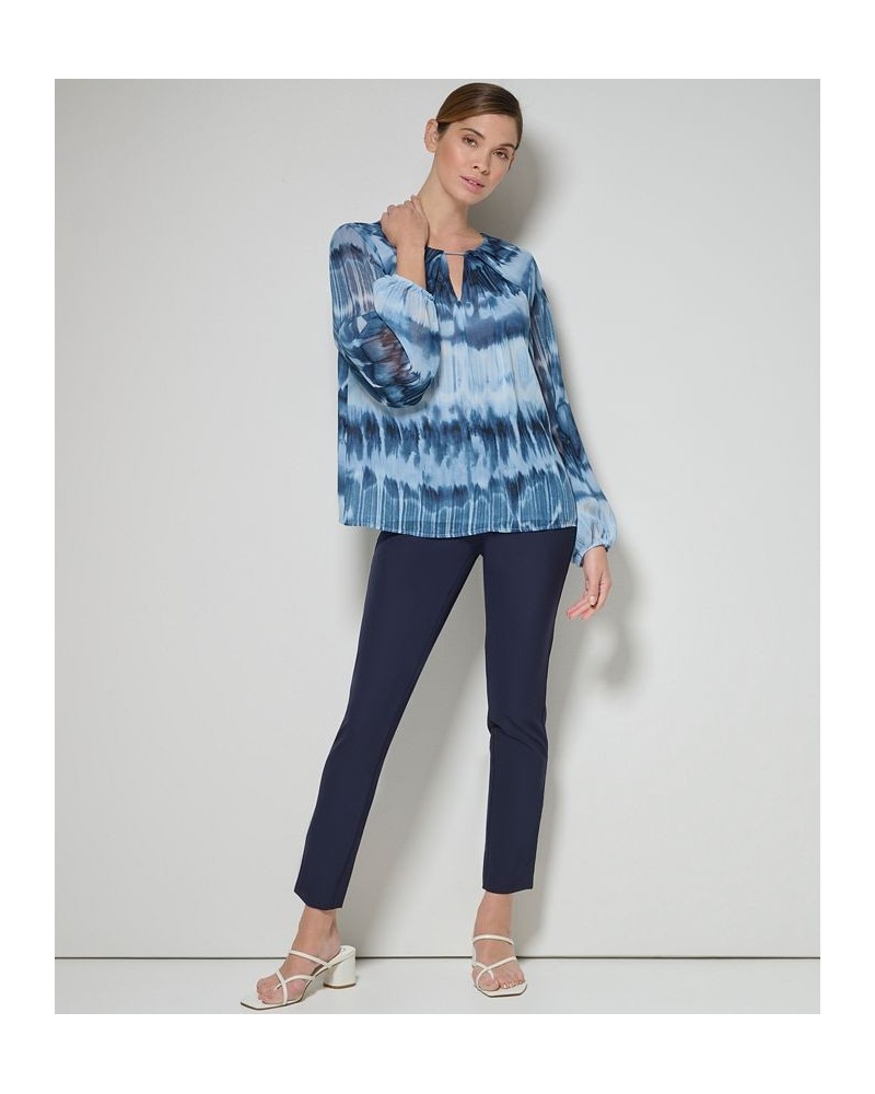 Printed Chiffon Blouse & Skinny Pant Dusk/Black $24.84 Pants