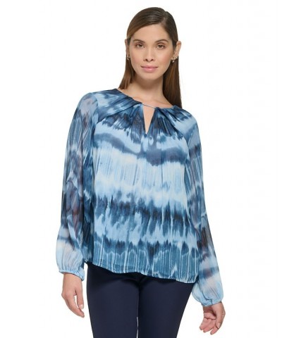 Printed Chiffon Blouse & Skinny Pant Dusk/Black $24.84 Pants