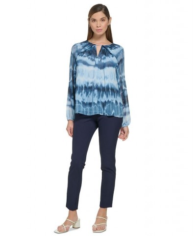 Printed Chiffon Blouse & Skinny Pant Dusk/Black $24.84 Pants