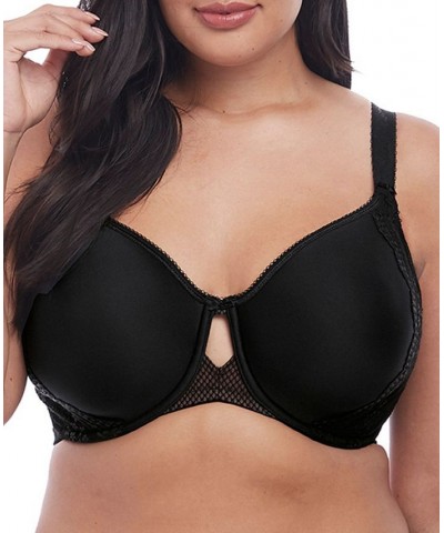 Women's Full Figure Charley Molded Spacer T-shirt Bra EL4383 Black $32.25 Bras