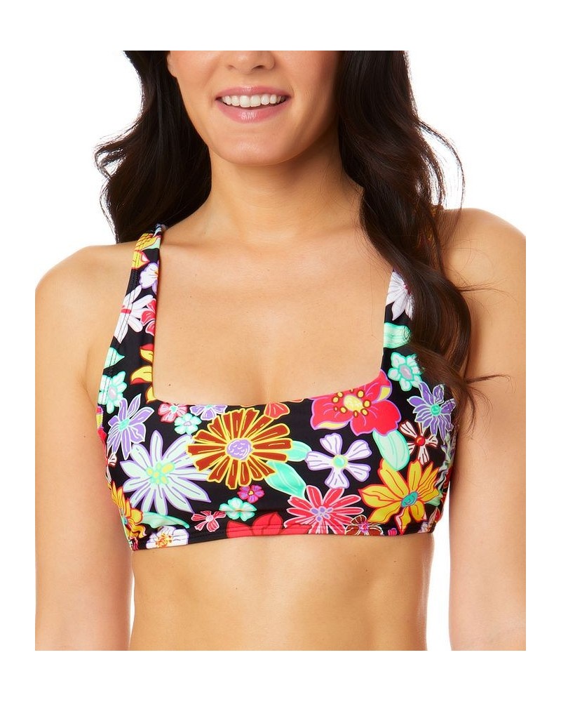 Juniors' Penny Lane Square-Neck Bikini Top Multi $18.19 Swimsuits